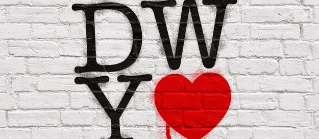 Graffiti of the letters "D"