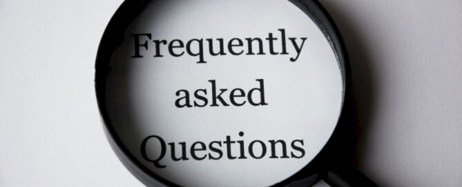 Magnifying glass focusing on the words