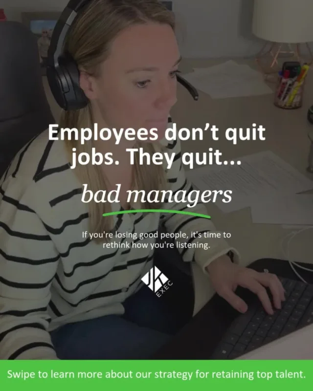 Most turnover is preventable, but only if you're asking the right questions before it's too late.

We built a simple Stay Interview framework that helps leaders spark honest conversations and keep top talent longer.

📥 Want the free resource?
Just comment STAY and we’ll DM it to you instantly.

Let’s stop guessing and start leading with intention.